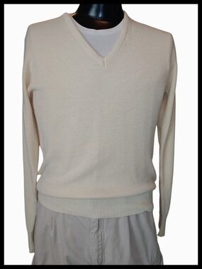 Vintage Puritan V-Neck Sweater